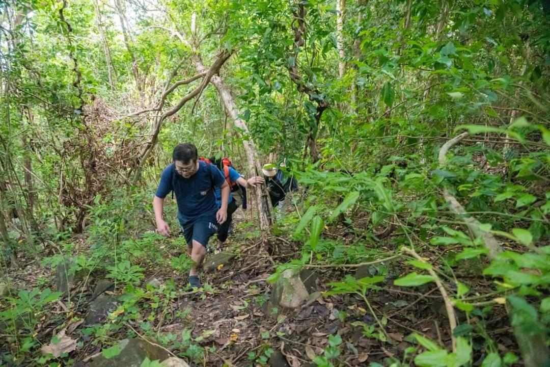Con Dao Backpacker - Loco Camping Chi Khu Co Ong Kültér fotó